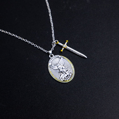 AMULET OCHRONNY ŚW. MICHAŁA ARCHANIOŁA