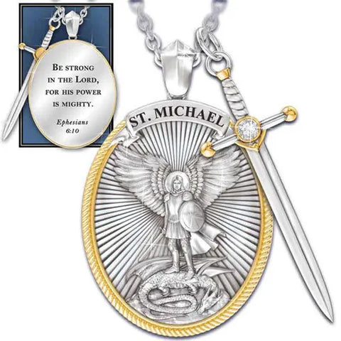AMULET OCHRONNY ŚW. MICHAŁA ARCHANIOŁA