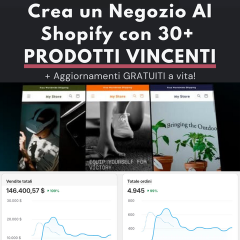 AI-commerce Facile™ - Guida Pratica su Come Creare un Negozio Online Profittevole