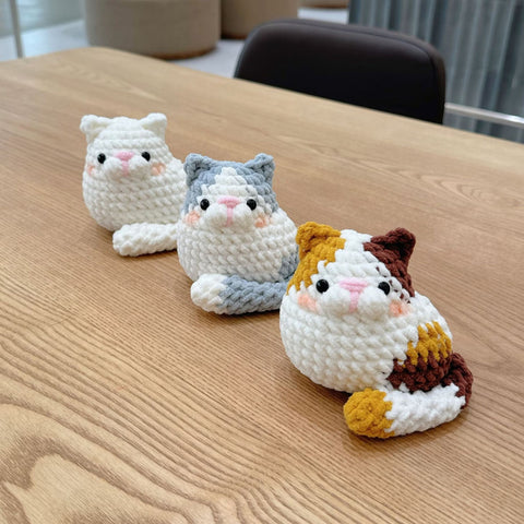 No-sew Cat Amigurumi Crochet Pattern