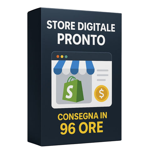 🔥 Creiamo Per Te Uno Store Digitale con 1 Prodotto Digitale Pronto a Vendere