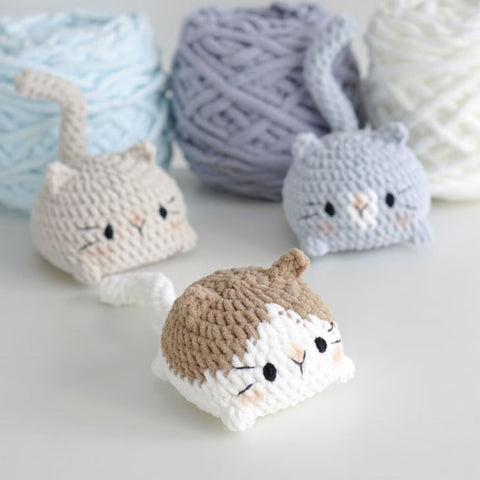 No-sew Cat Amigurumi Crochet Pattern