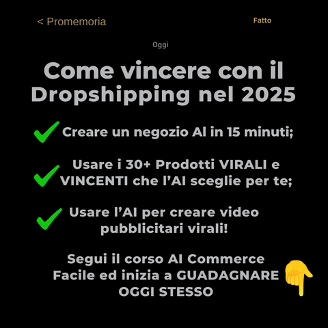 AI-commerce Facile™ - Guida Pratica su Come Creare un Negozio Online Profittevole