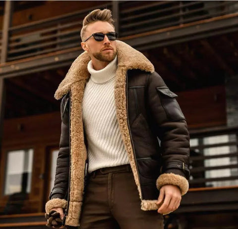 Montclair™ – Stylish Vegan Leather Coat